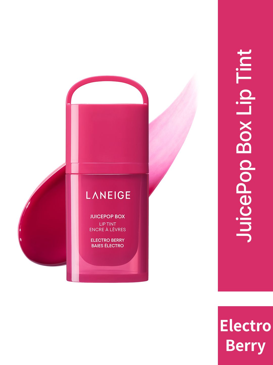 LANEIGE JuicePop Box Long Lasting Glossy Lip Tint 4.5g - Electro Berry 05-picture-39