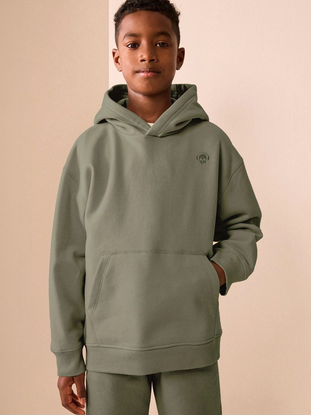 NEXT Boys Embroidered Hooded Sweatshirt-image-19