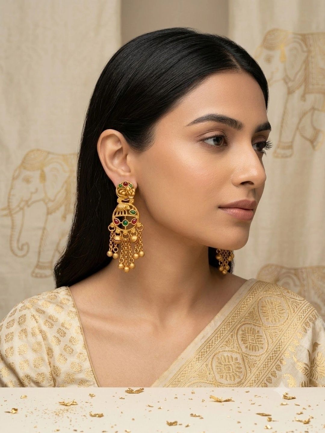 25 CARAT Circular Drop Earrings-picture-52