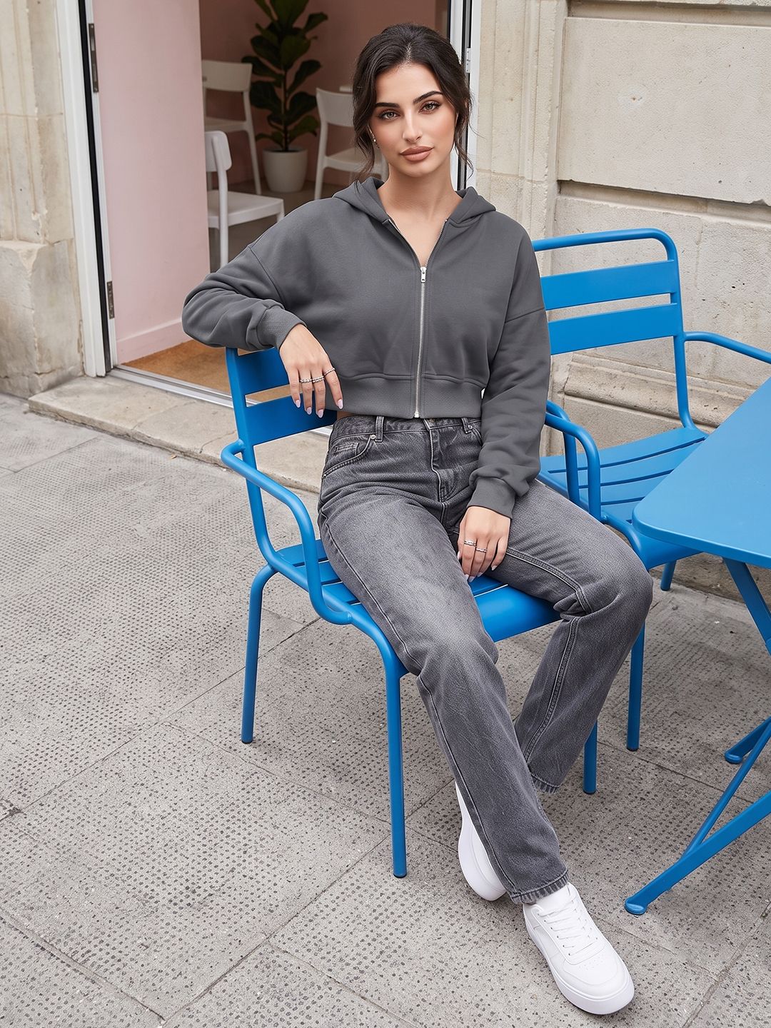 Suo Women Hooded Sweatshirt-picture-43