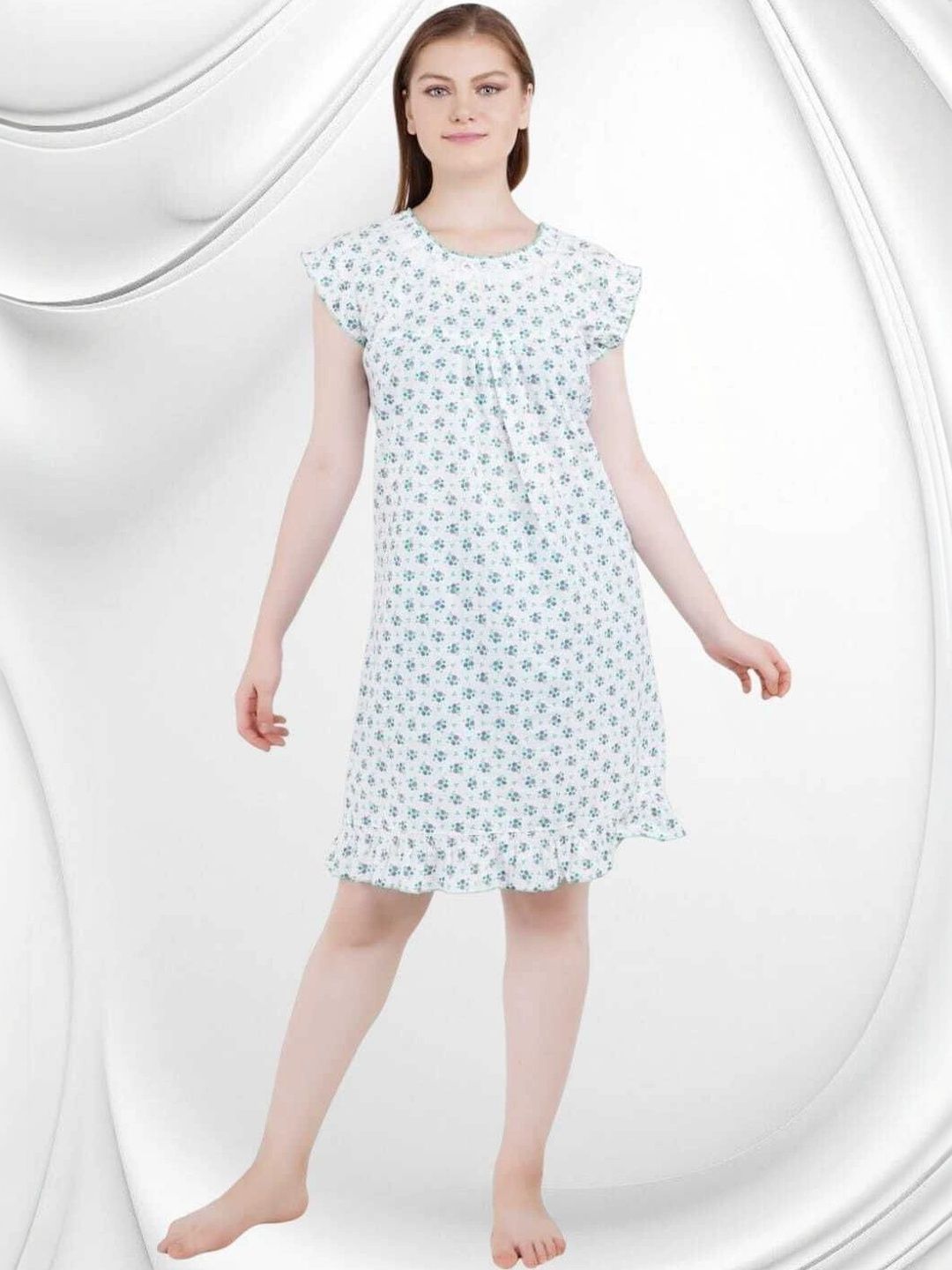 Monal Printed Nightdress-picture-54