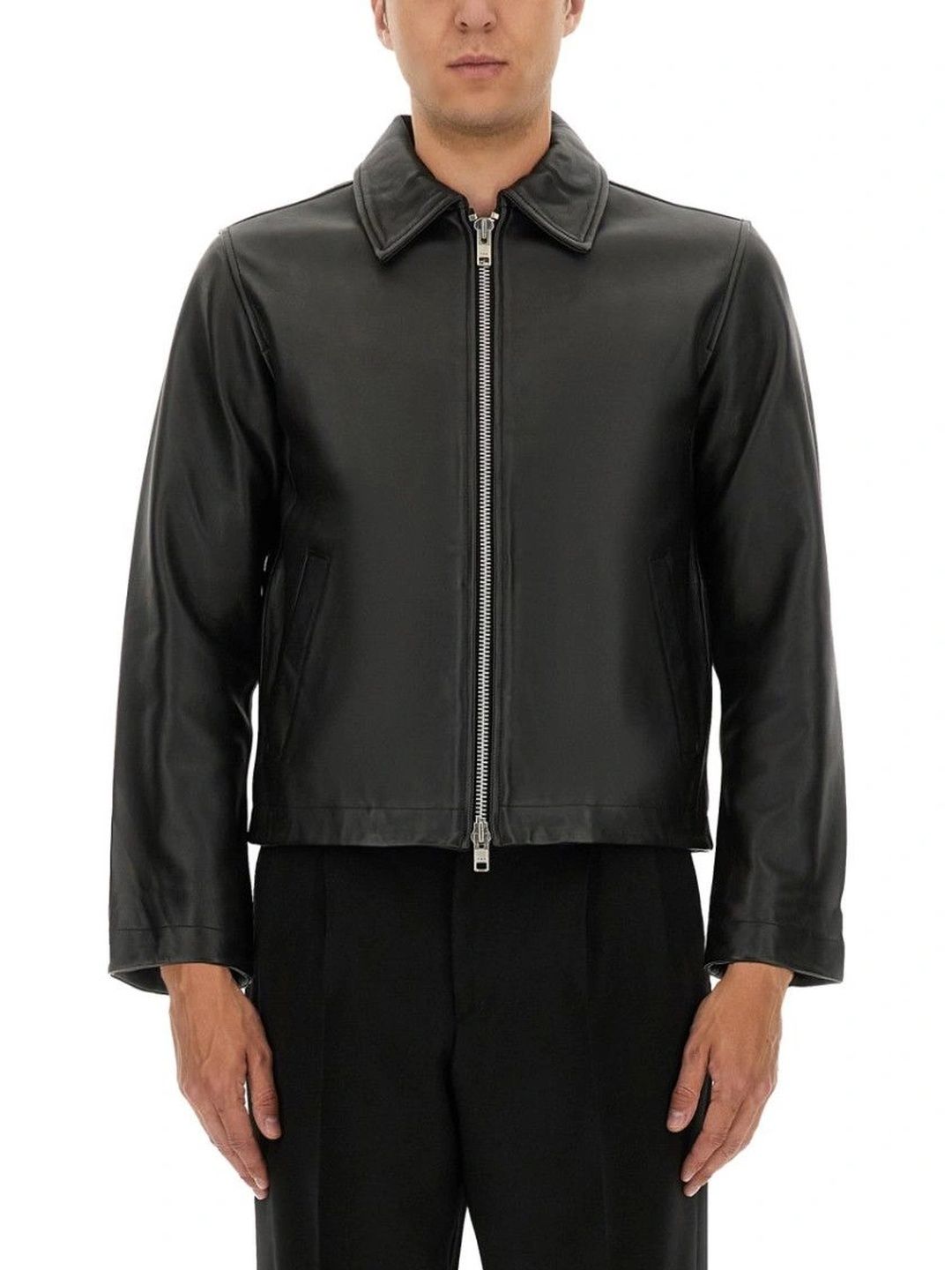 Sunflower Men Leather Leather Jacket-picture-54