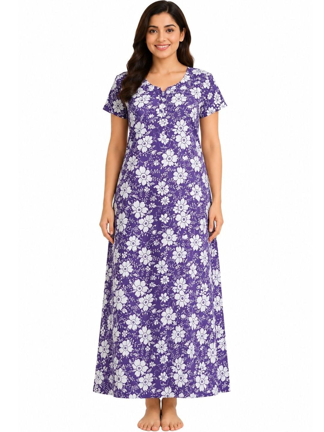 YUKATA Printed Maxi Nightdress-picture-32