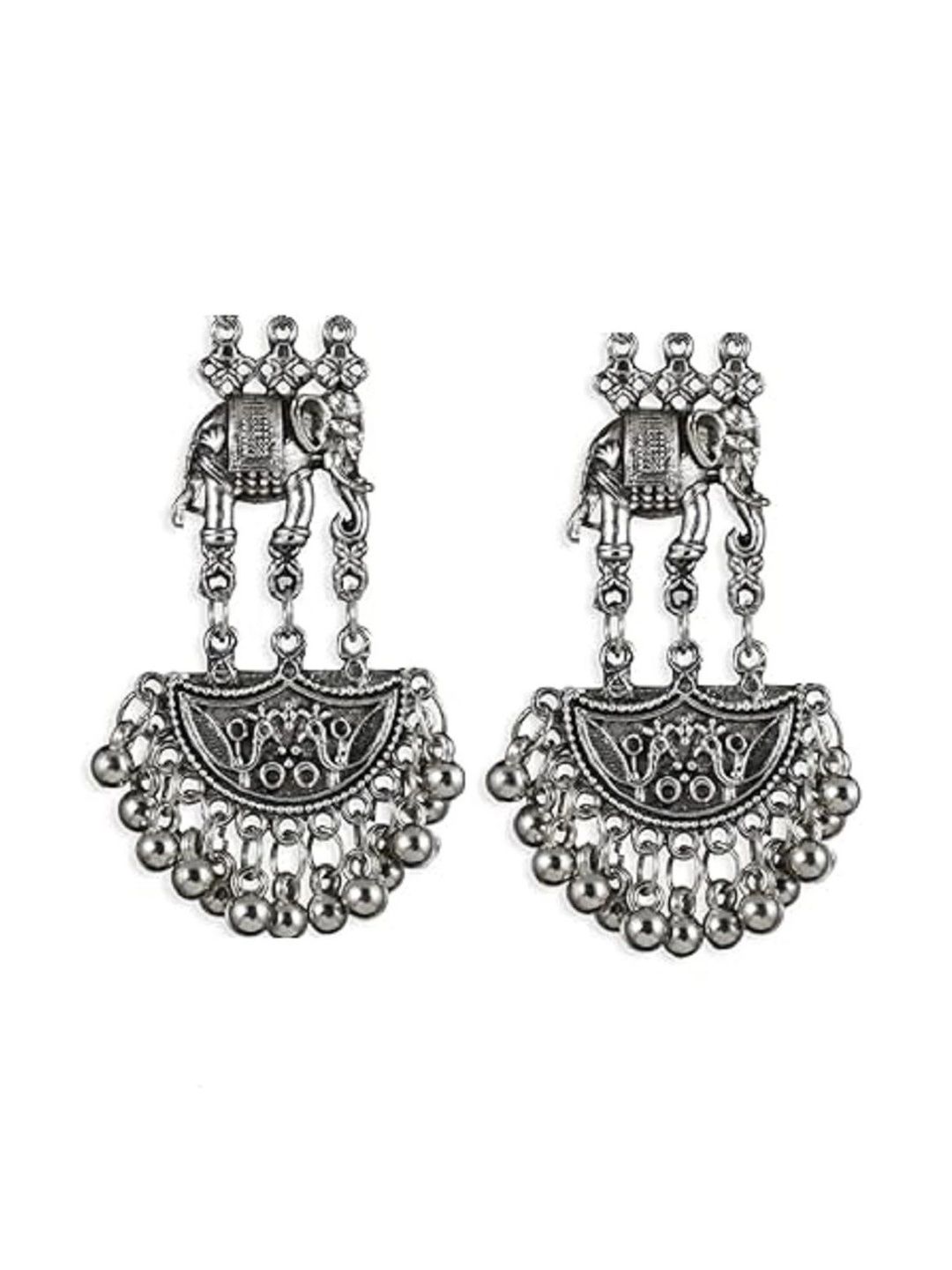 Nityakshi Animal Shaped Drop Earrings-picture-12