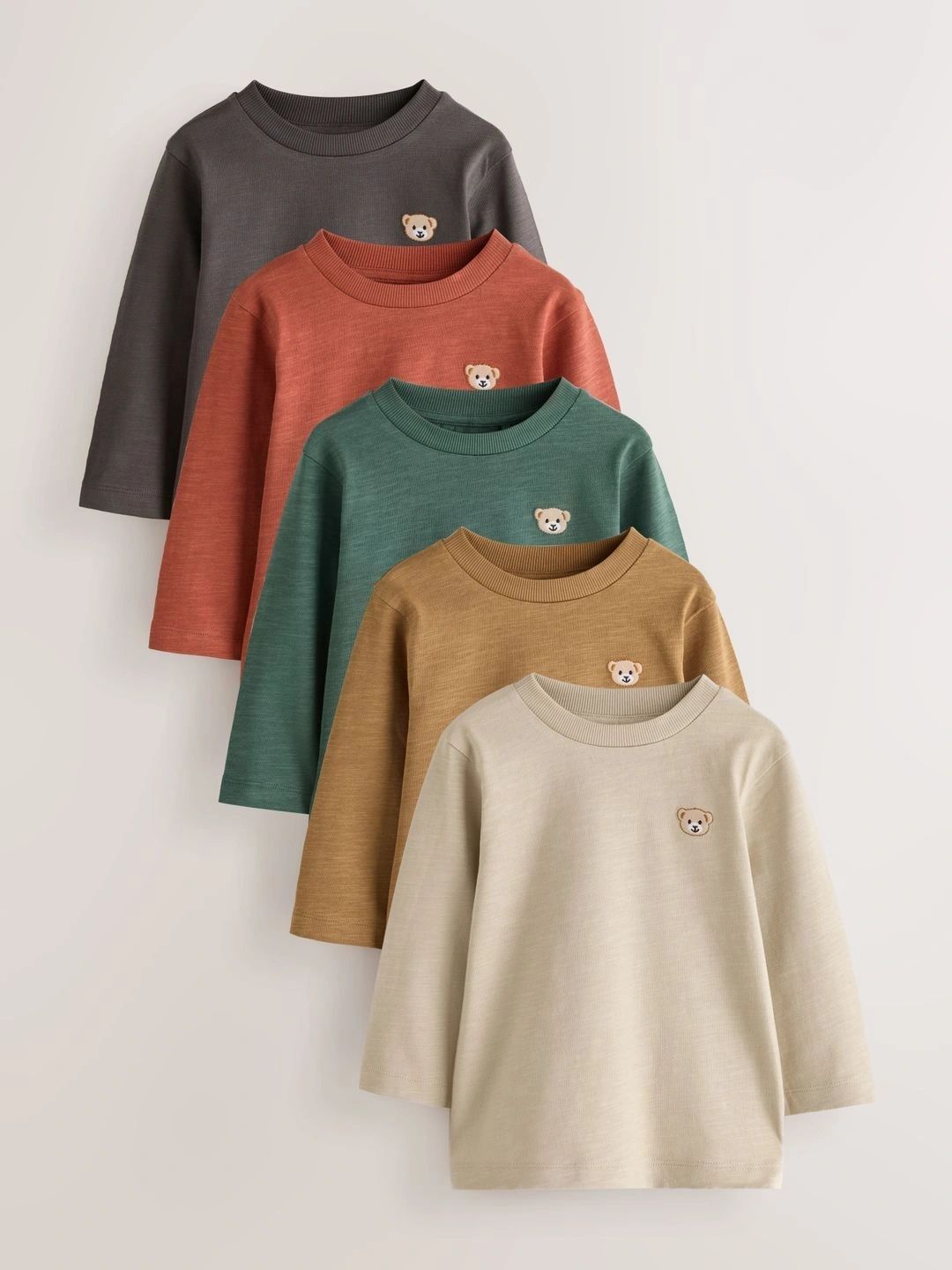NEXT Boys Pack Of 5 Knitted T-shirt-picture-43