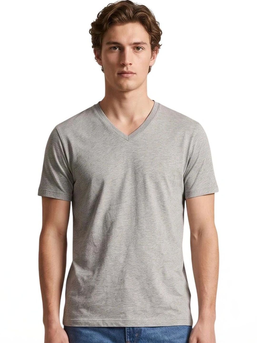 J.Crew Men V-Neck T-shirt-picture-17