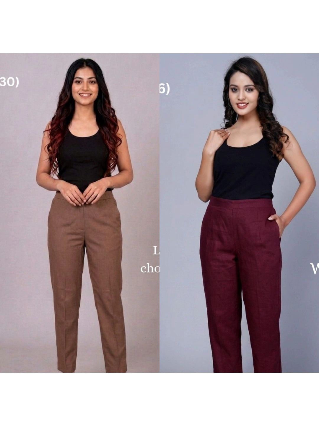 RIVNIX Women Smart High-Rise Trousers-picture-10