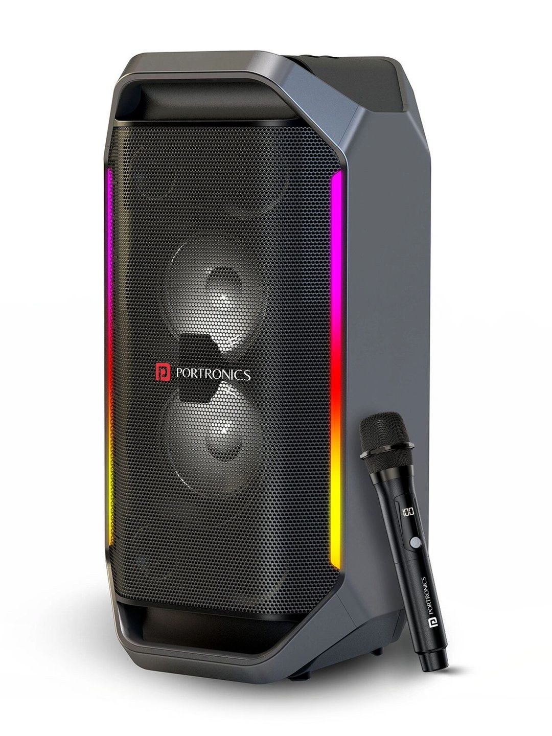 Portronics Dash 13 150W Party Speaker With Wireless Mic-picture-23