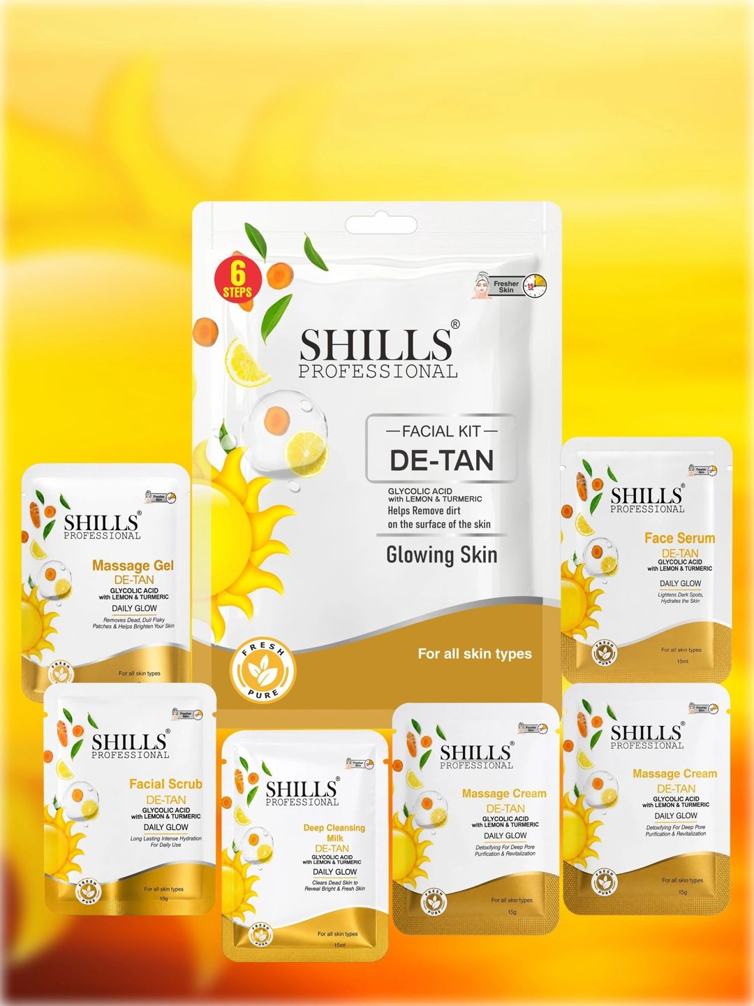 shills professional De-tan Facial Kit Pack - 90 g-picture-26