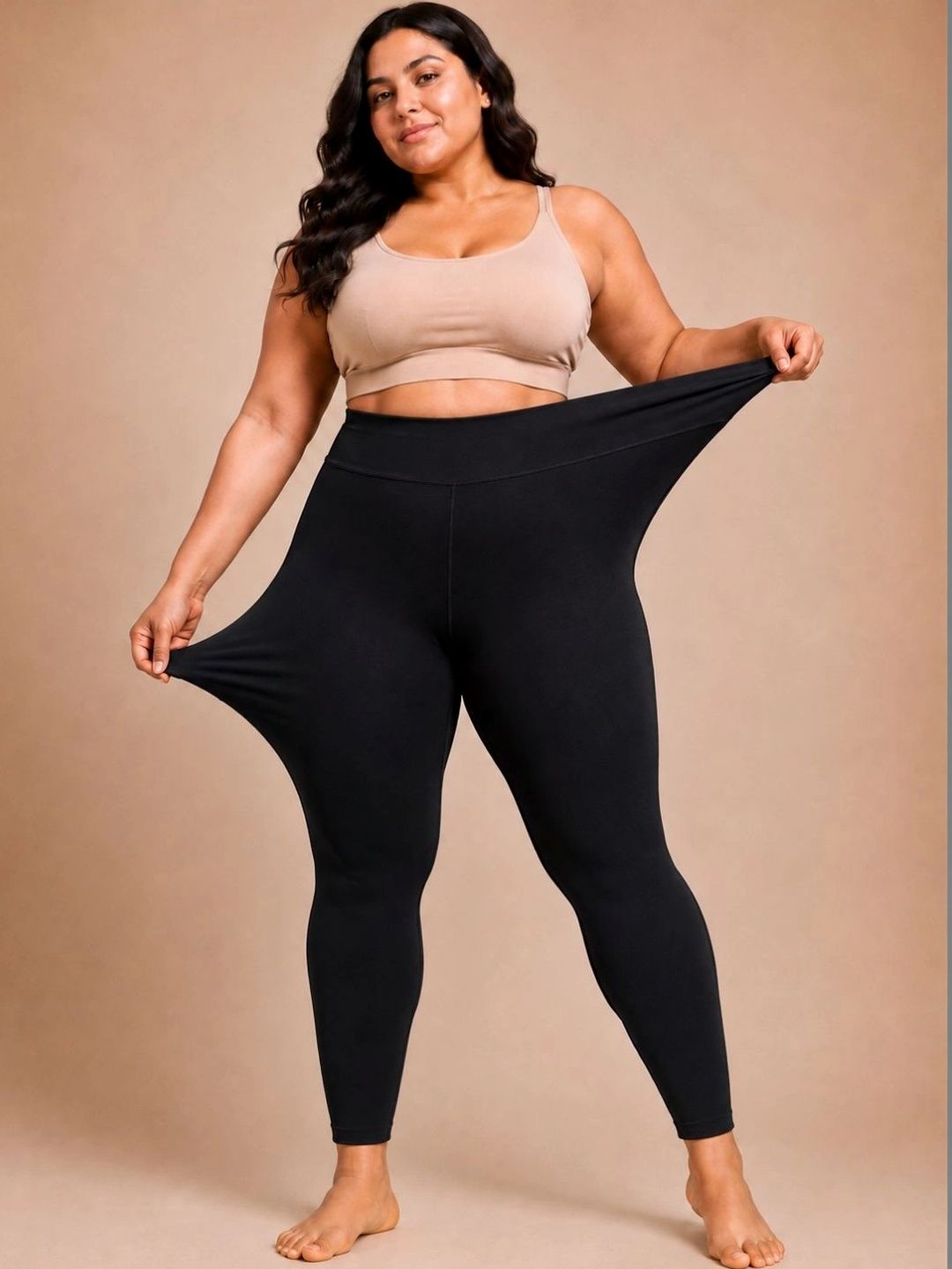 G Heist Plus Size High-Rise Thermal Bottom-picture-28