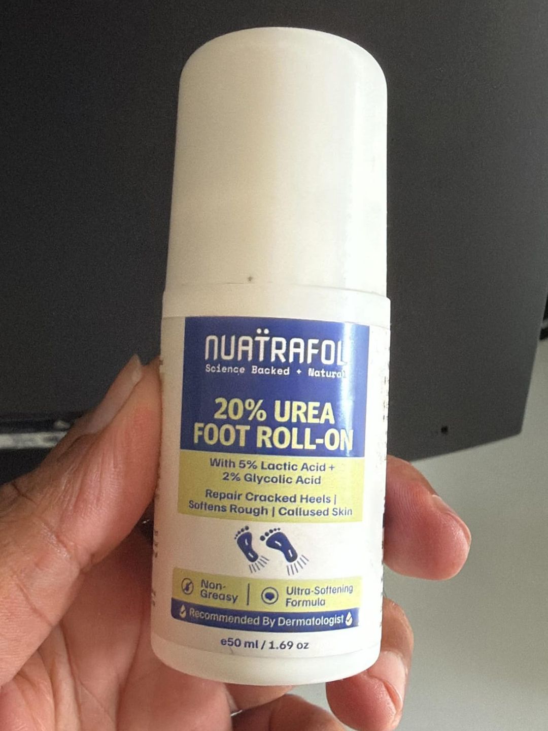 NUATRAFOL 20% Urea Foot Roll-On For Cracked Heels - 50 ml-image-4