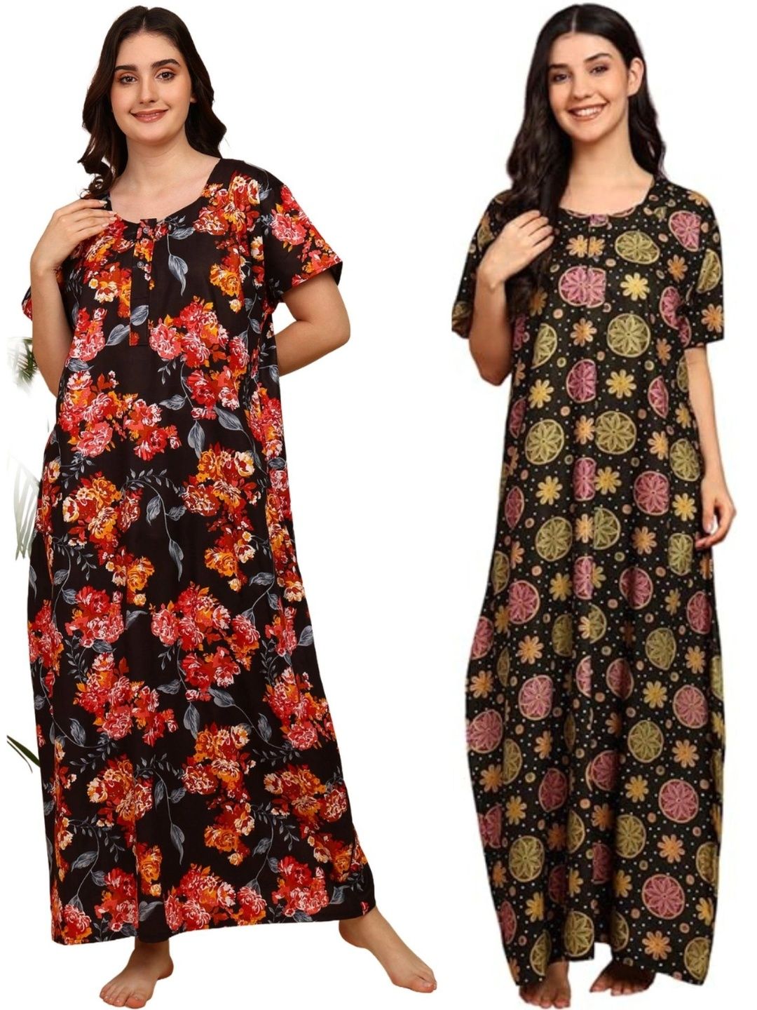 YUKATA Printed Maxi Nightdress-picture-43