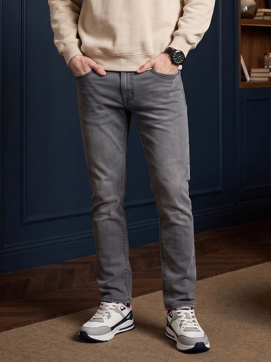 Aeropostale Men Slim Straight Fit Stretchable Jeans-picture-28