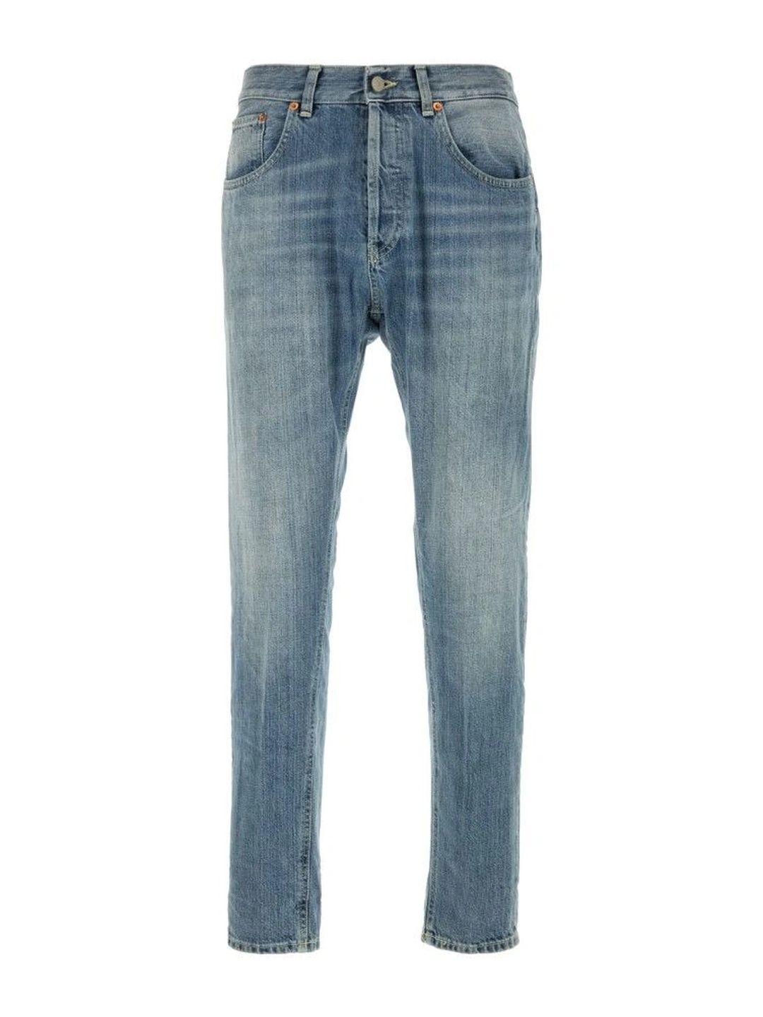 Dondup Men Slim Fit Mid-Rise Low Distress Jeans-picture-39