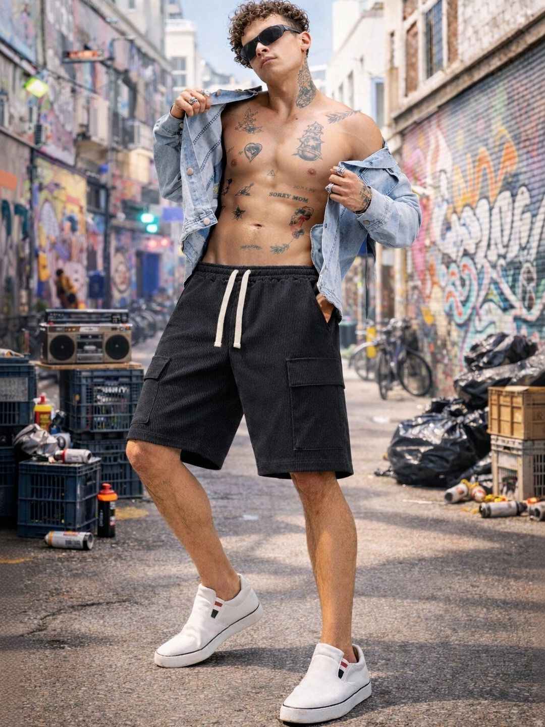 Moda Rapido Men Cargo Shorts-picture-48