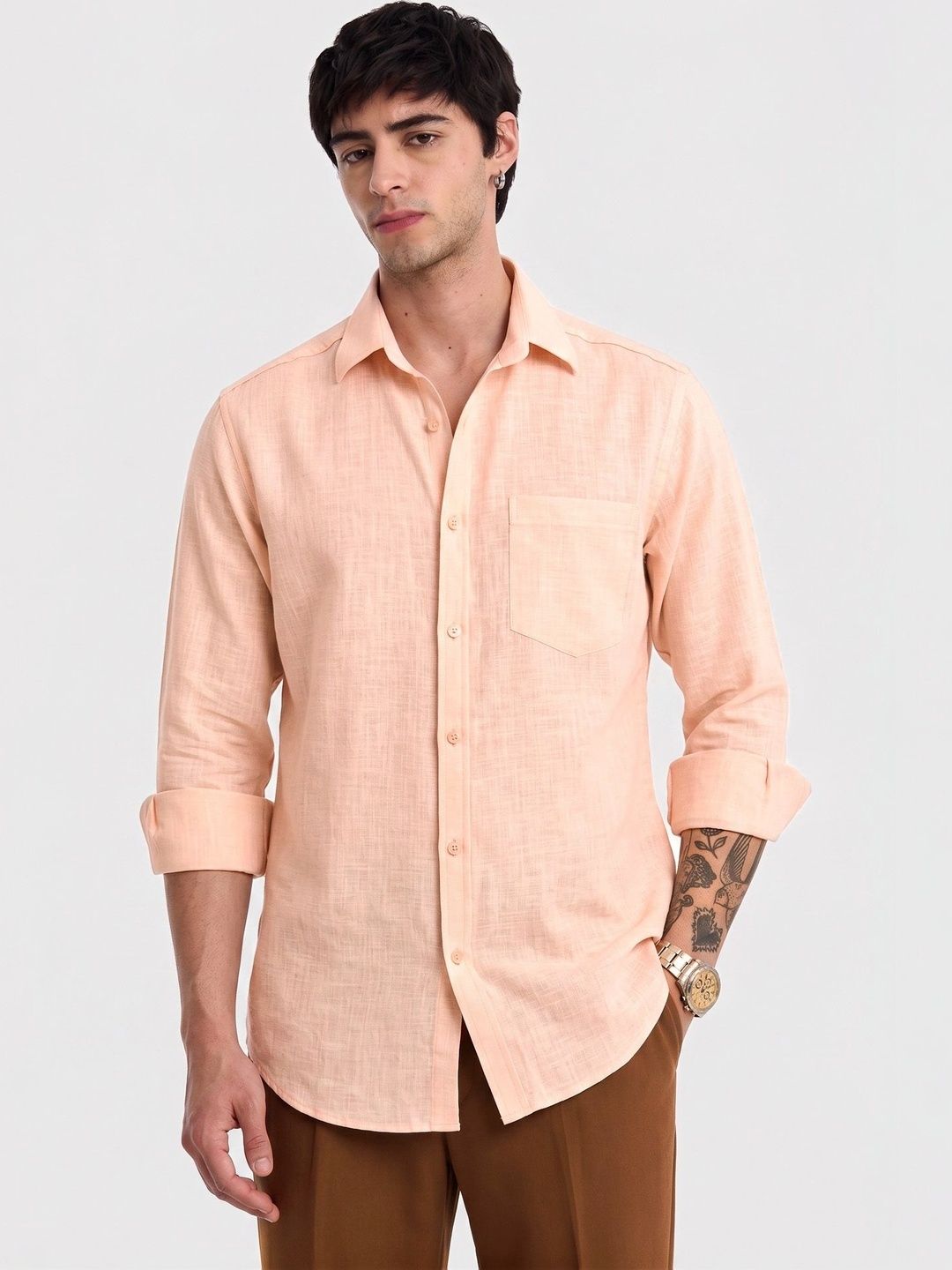 Greet Fashion Men Casual Shirt-picture-17