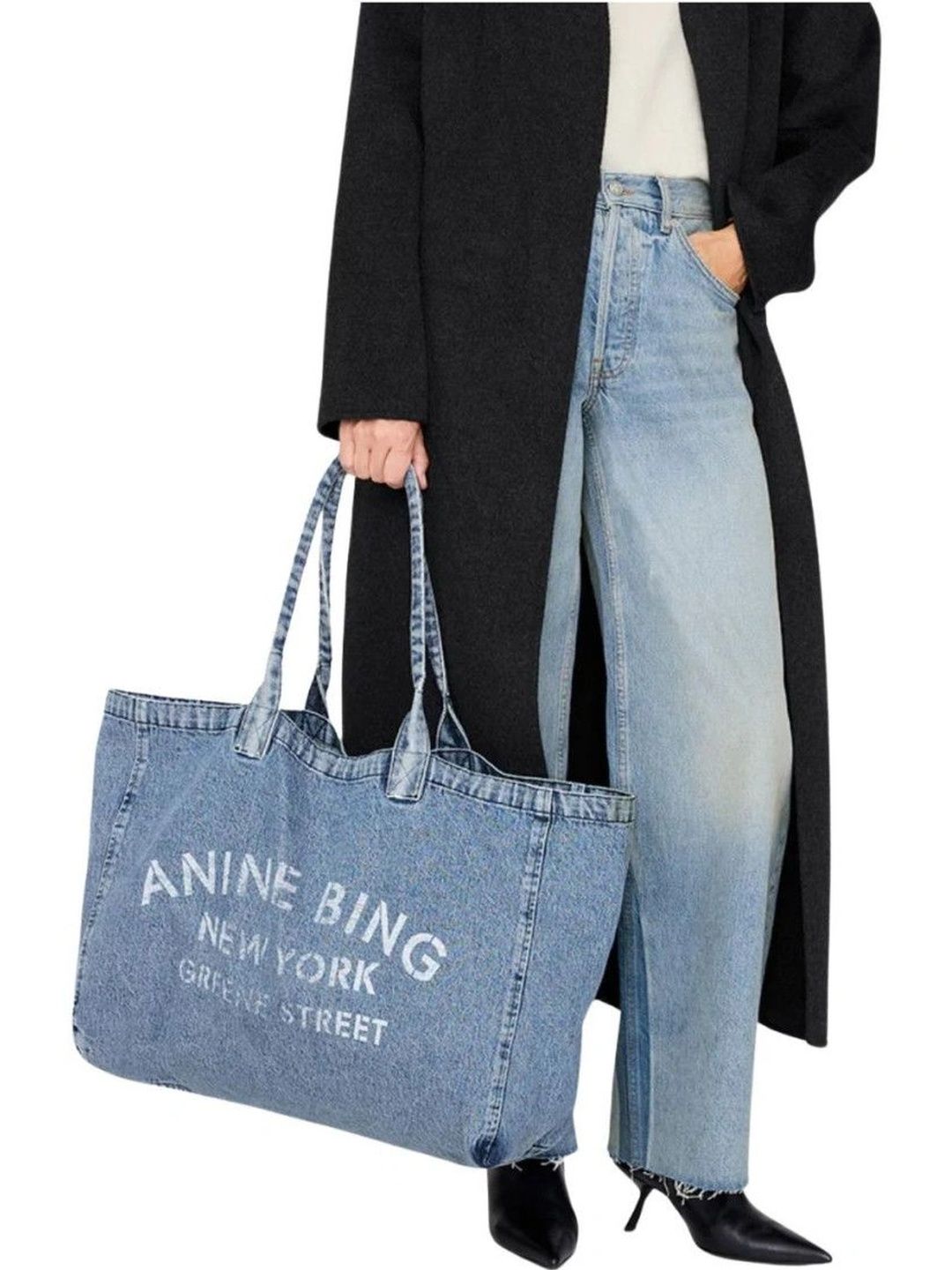 Anine Bing Printed Tote Bag-picture-44