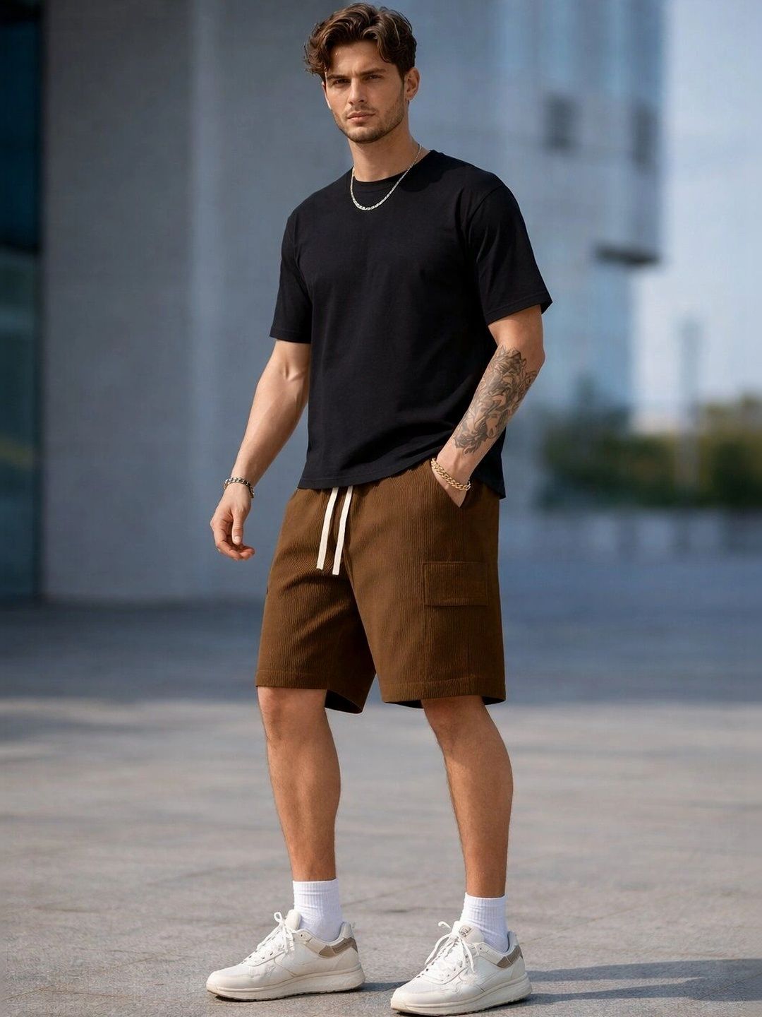Moda Rapido Men Cargo Shorts-picture-35