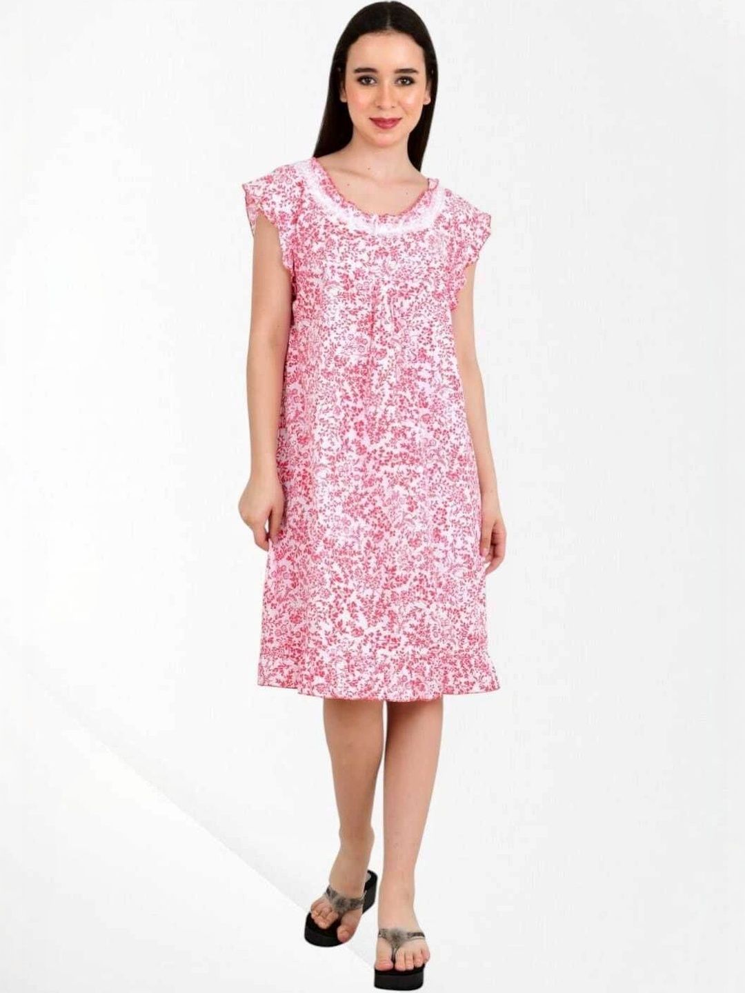 Monal Printed Nightdress-picture-10