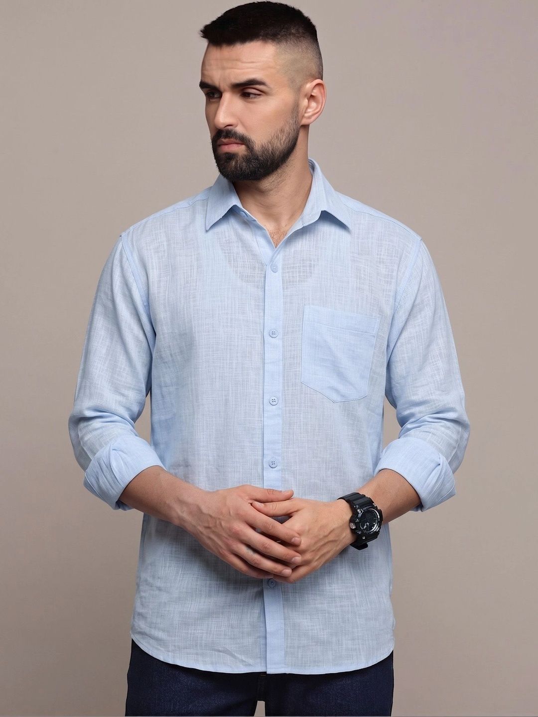 Greet Fashion Men Casual Shirt-picture-17