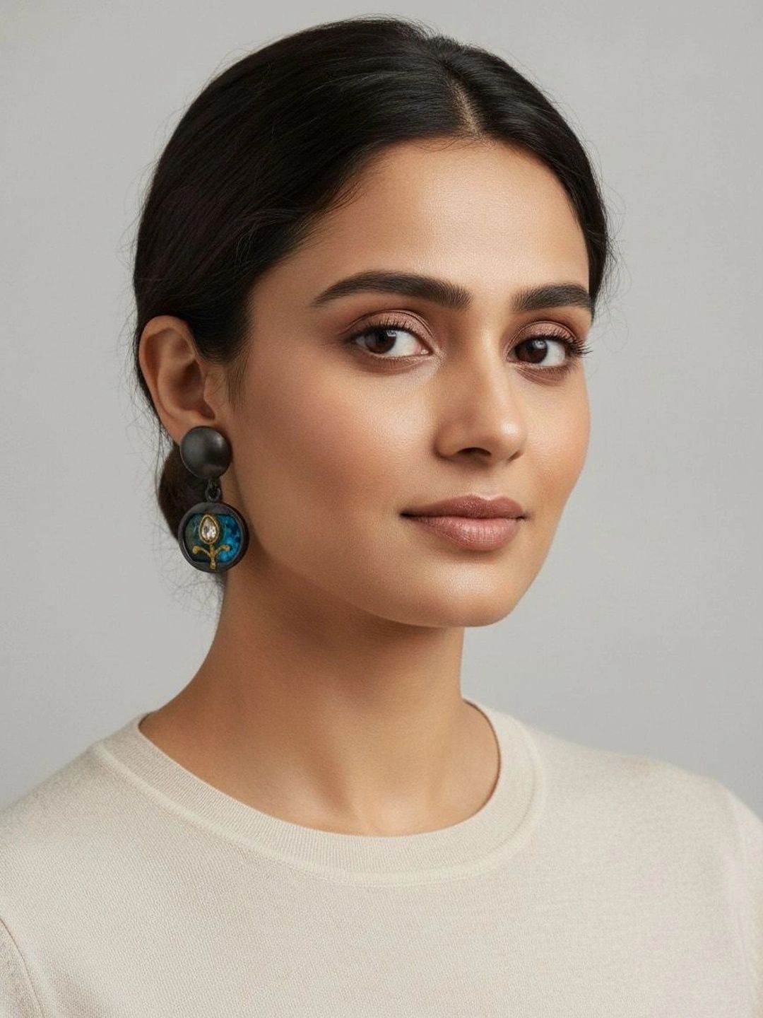 9ROCK Circular Drop Earrings-picture-51