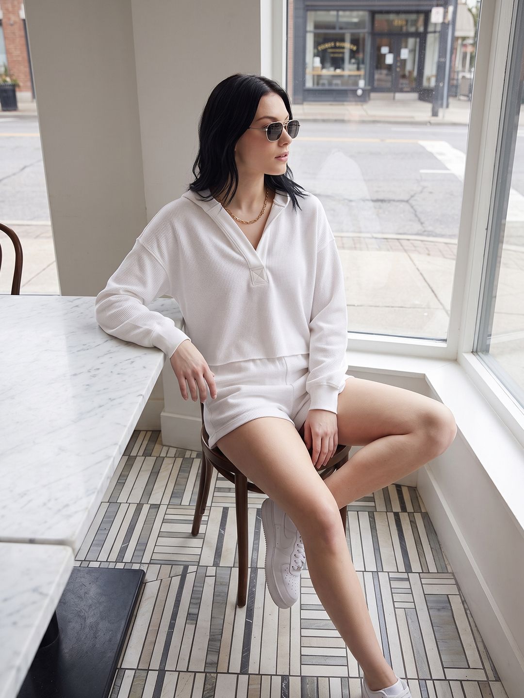 Suo Women Hooded Sweatshirt-picture-44