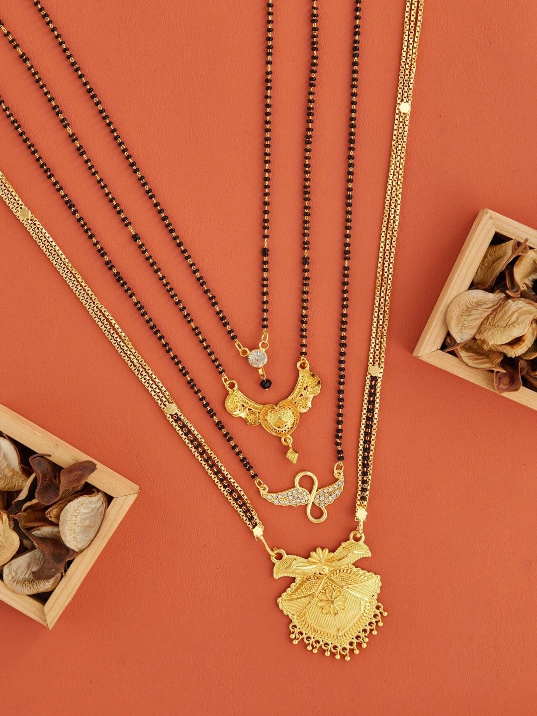Jizshou Gold-Plated Mangalsutra-picture-42