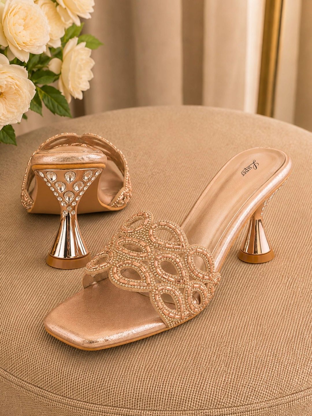 Luper Embellished Party Slim Heeled Mules-picture-43