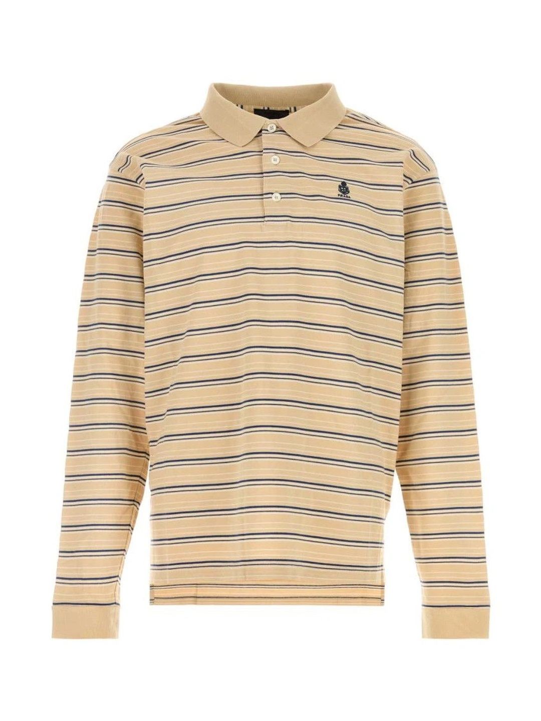 Prada Men Striped Polo Collar T-shirt-picture-19