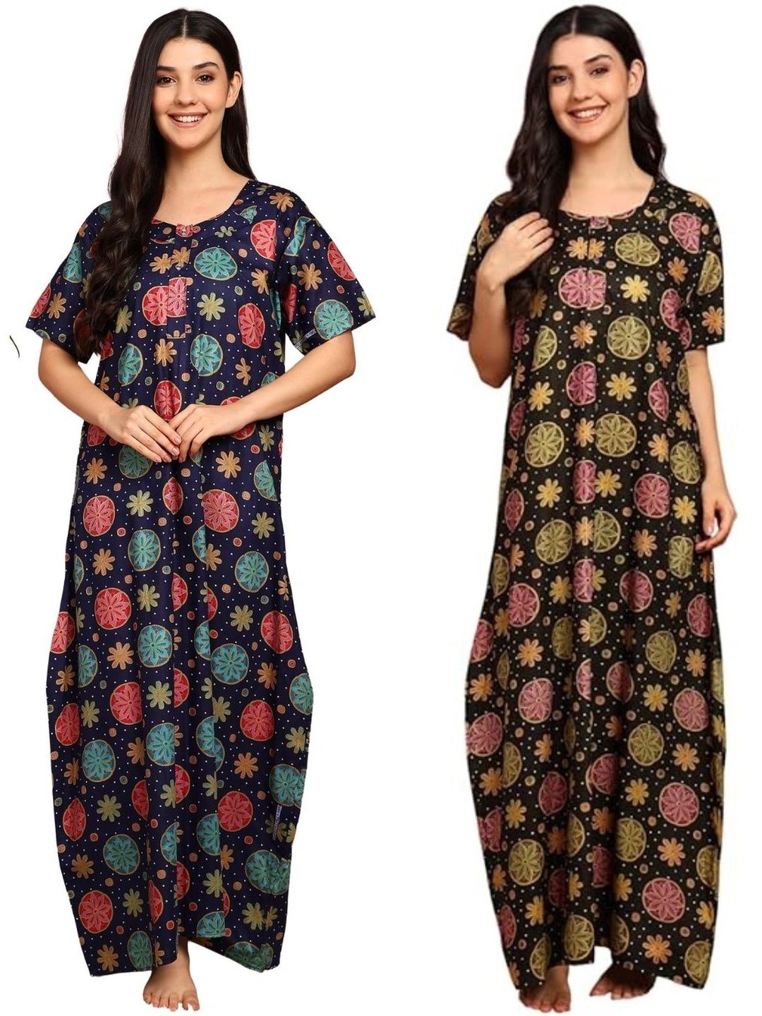 YUKATA Printed Maxi Nightdress-picture-33