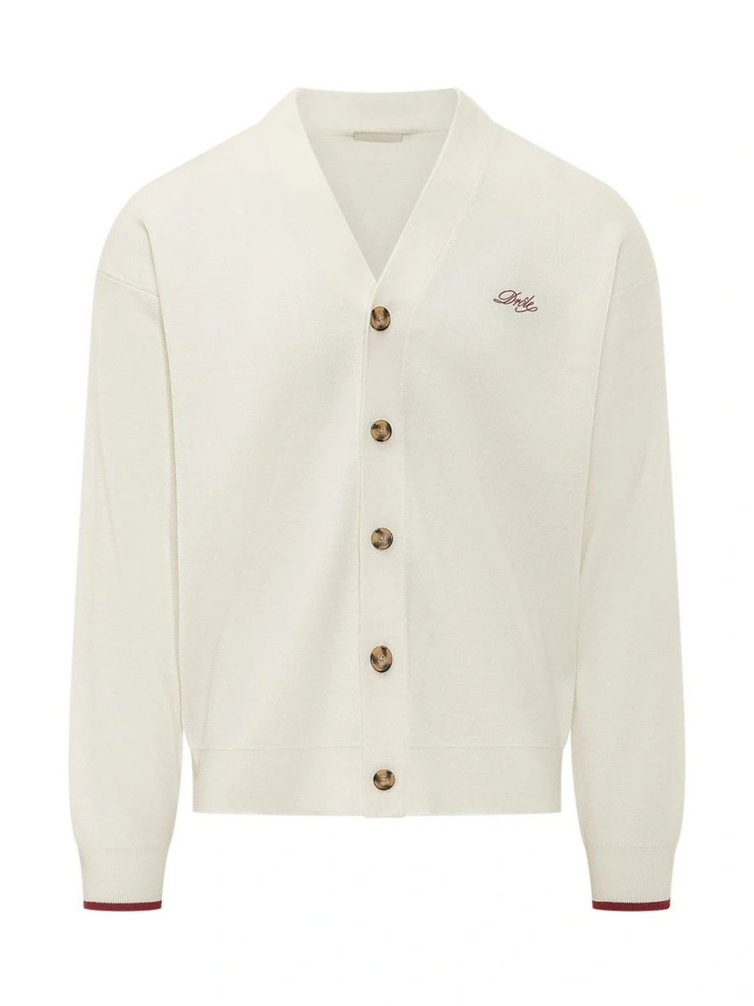 Drole De Monsieur Men Cardigan with Embroidered Detail-picture-31