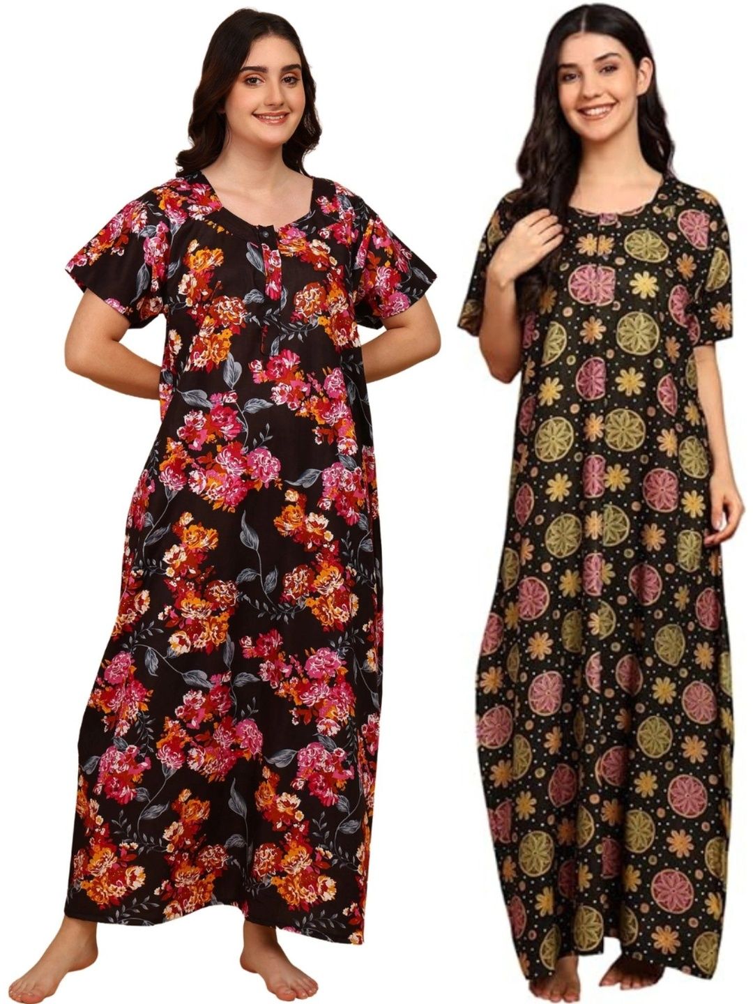 YUKATA Printed Maxi Nightdress-picture-47