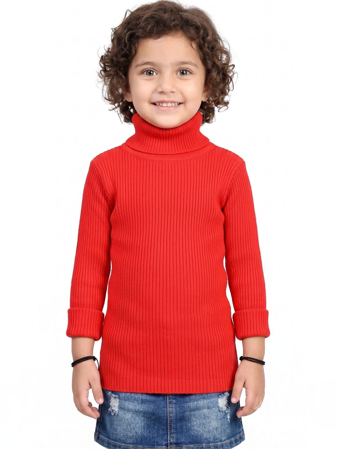 DESNUDA Unisex Kids Ribbed Woollen Pullover-picture-36
