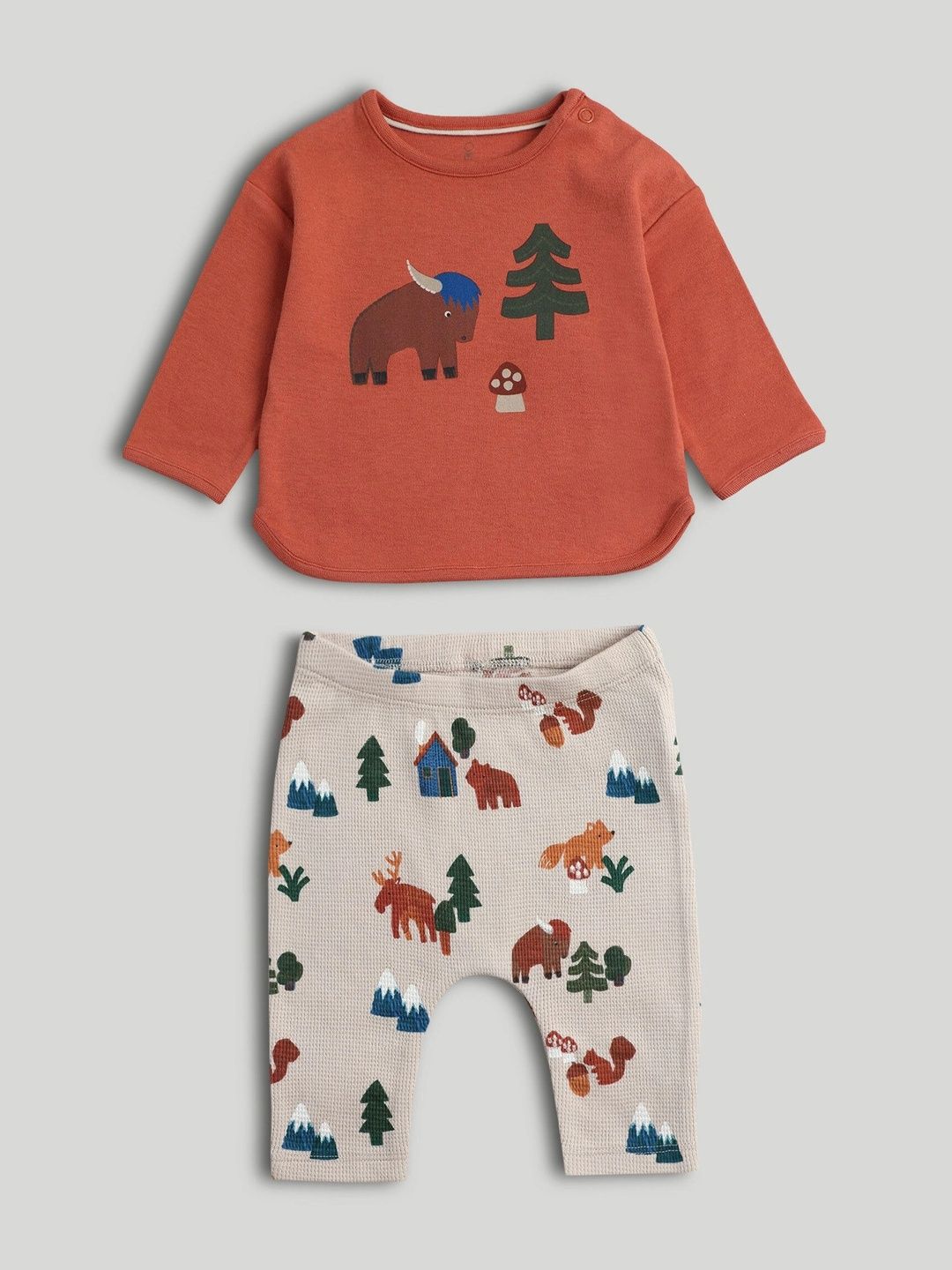 mothercare Boys Printed Top with Trousers-picture-14