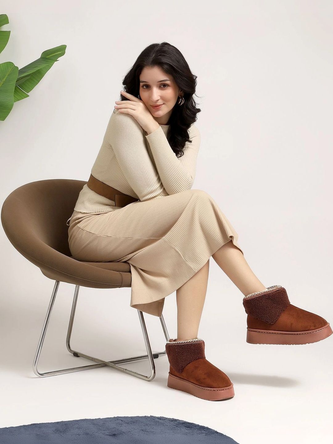 CASSIEY Women Round-Toe Winter Boots-picture-34