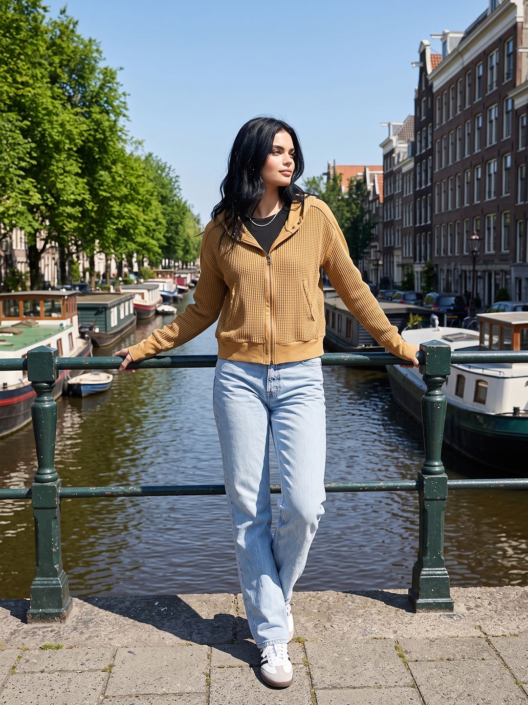 Suo Women Hooded Sweatshirt-picture-34