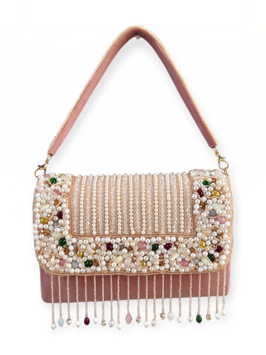 Naizoo Embellished Envelope Clutch-picture-30
