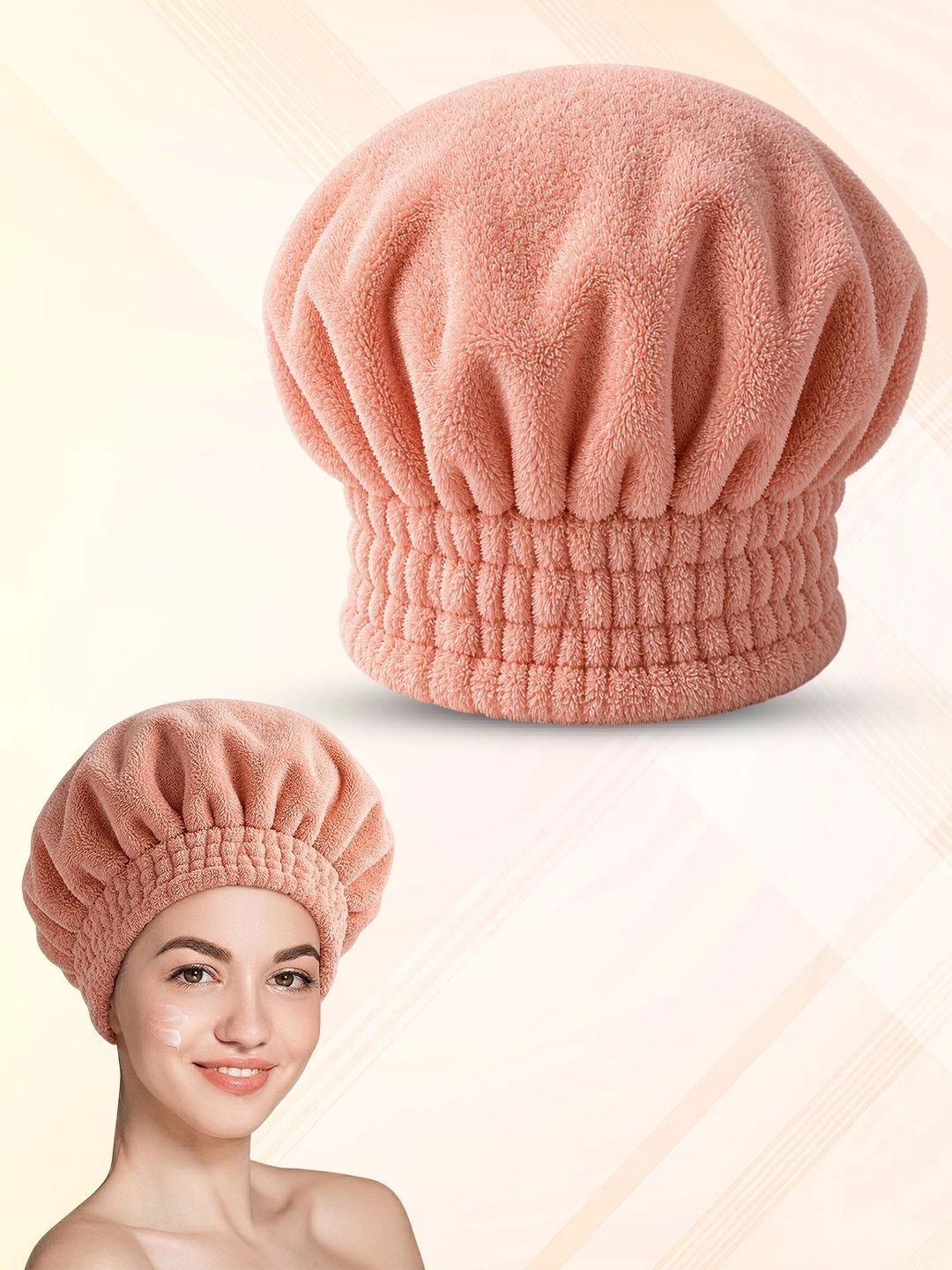 MAJESTIQUE Microfiber Hair Drying Towels Head Wrap-picture-31