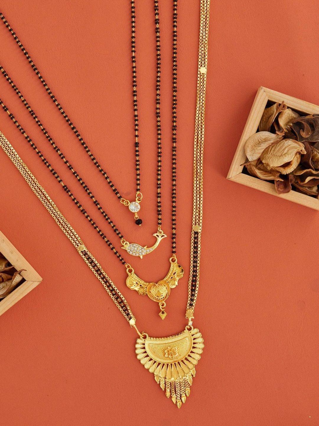 Jizshou Gold-Plated Mangalsutra-picture-31