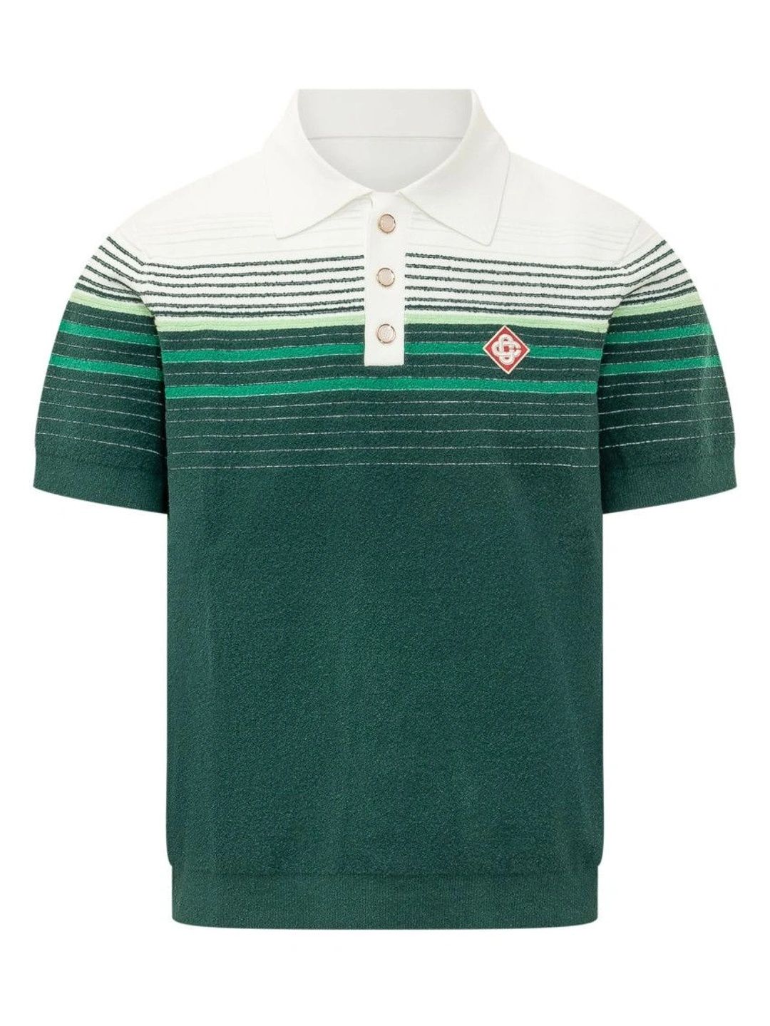Casablanca Men Striped Polo Collar T-shirt-picture-37
