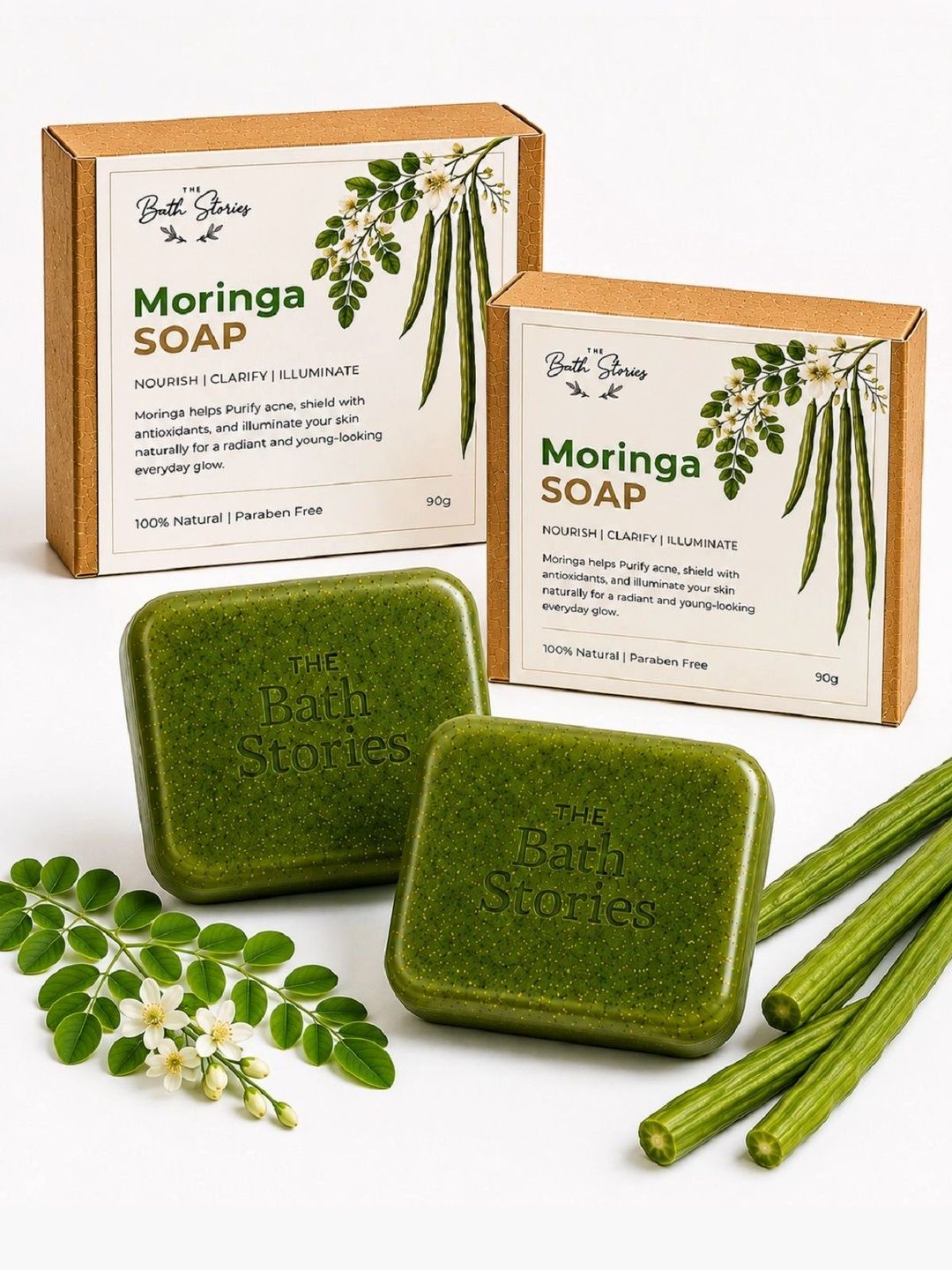The Bath Stories Set Of 2 Anti-Acne Soap - 90 g Each-picture-16