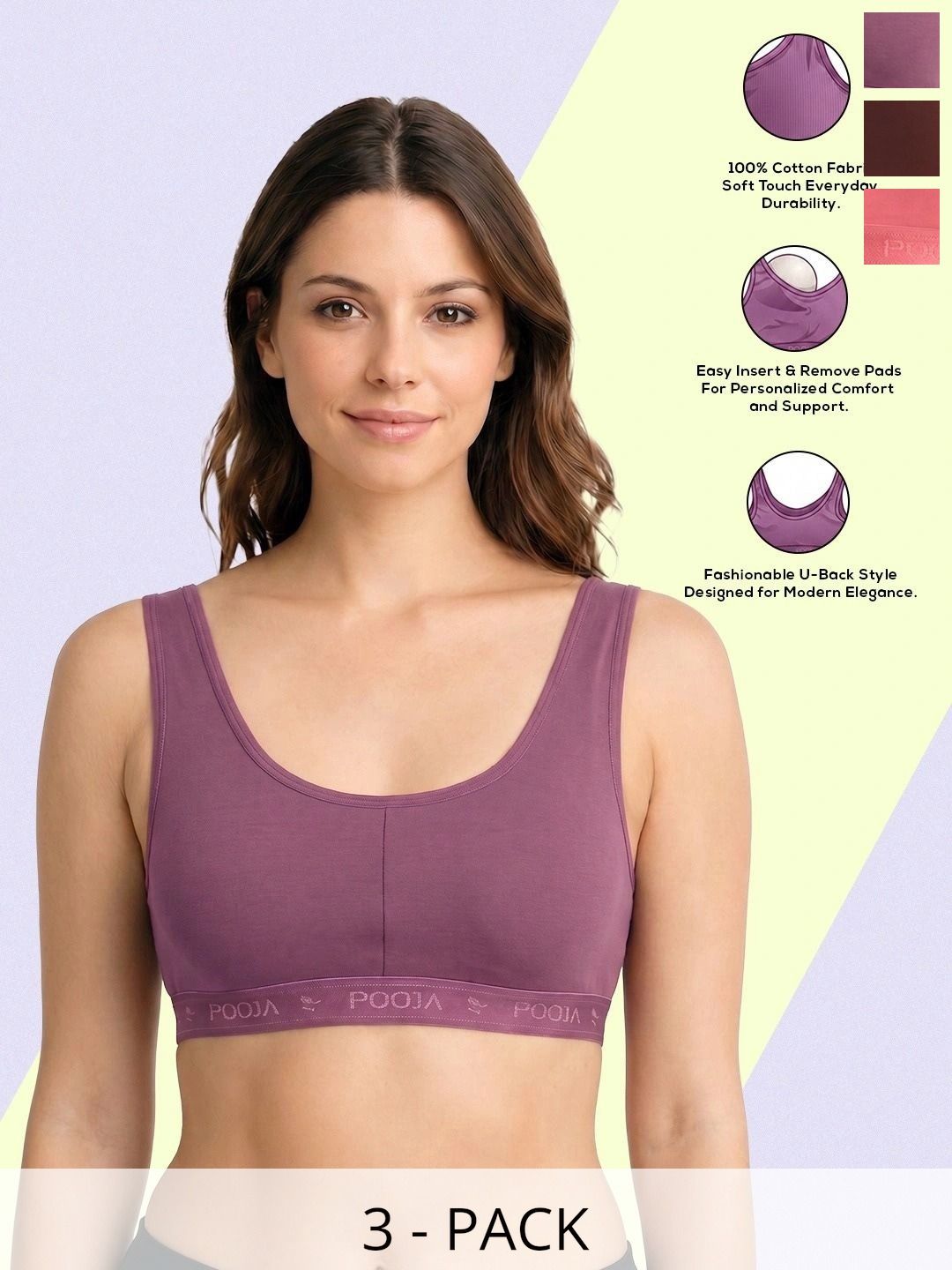 POOJA RAGENEE Bra Full Coverage Lightly Padded-picture-37