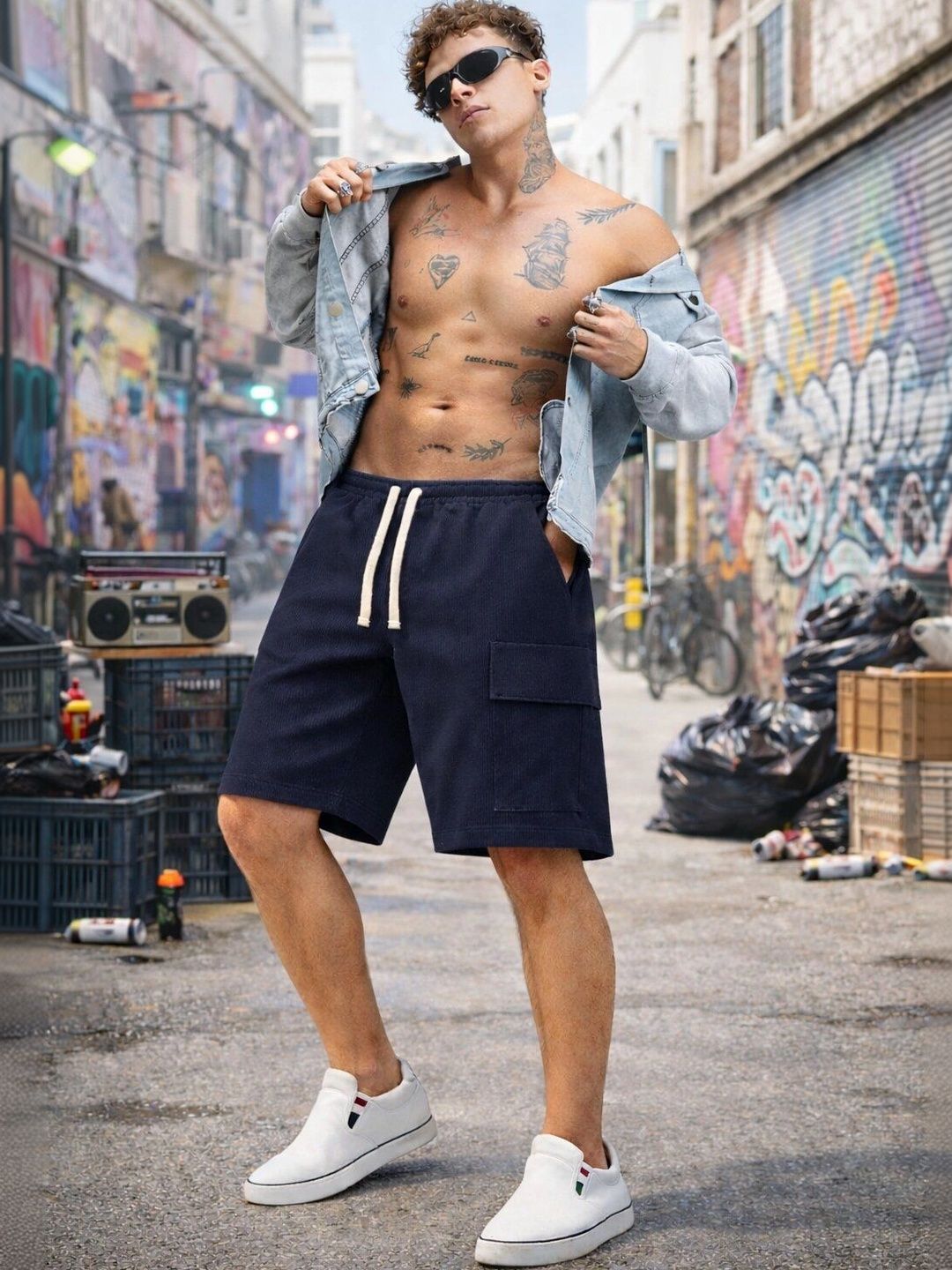 Moda Rapido Men Cargo Shorts-picture-40