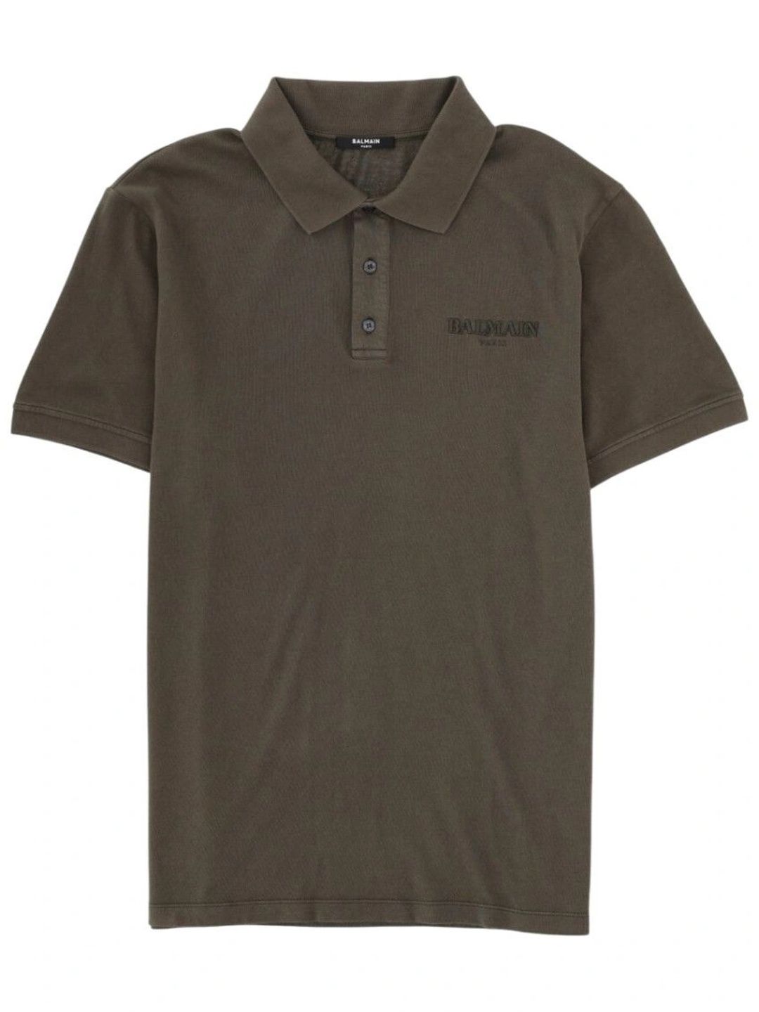 Balmain Men Brand Logo Polo Collar T-shirt-picture-12