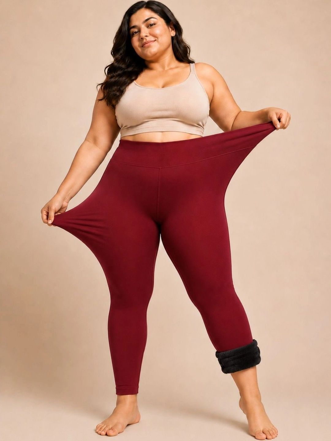 G Heist High-Rise Ankle Length Thermal Bottoms-image-38