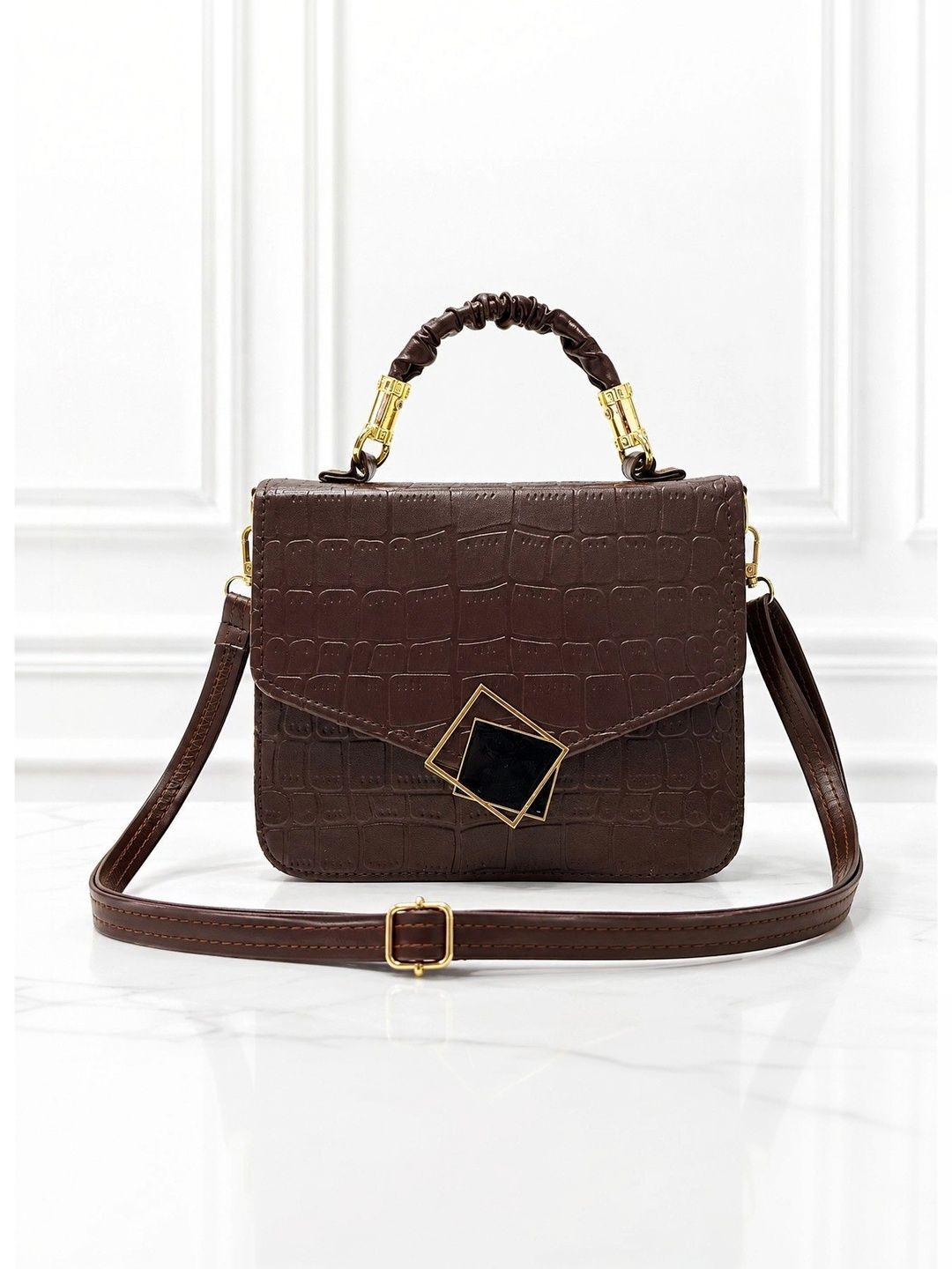 HERE&NOW Textured Structured Handheld Bag-picture-22