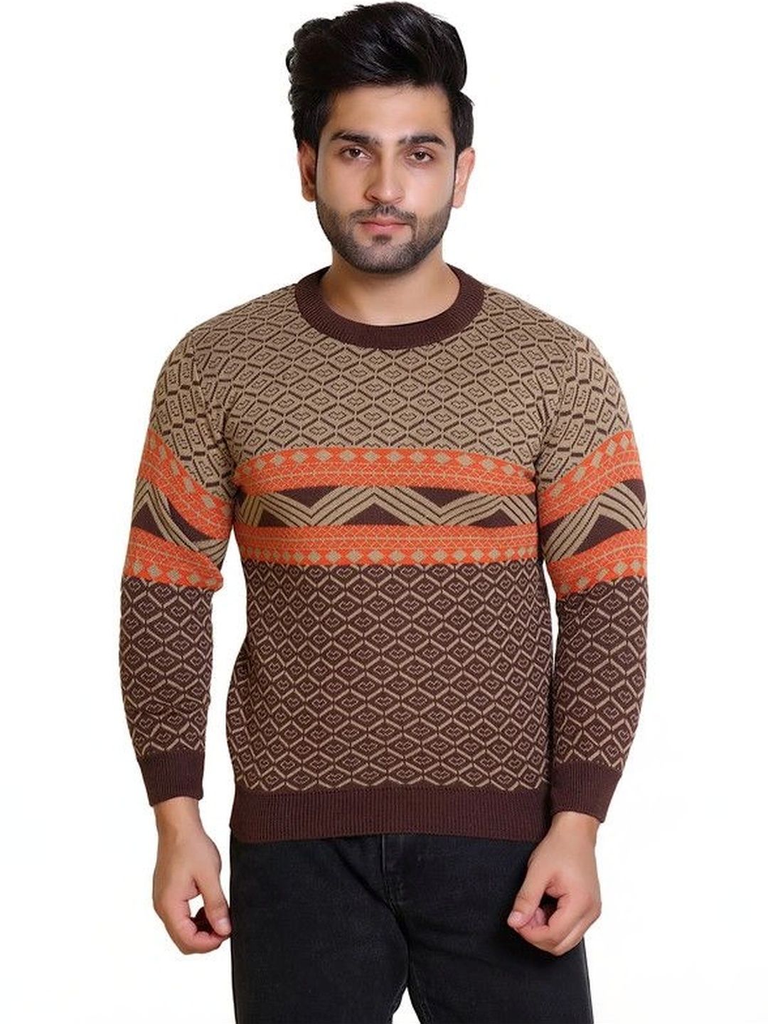 Grand Line Men Printed Pullover-picture-35
