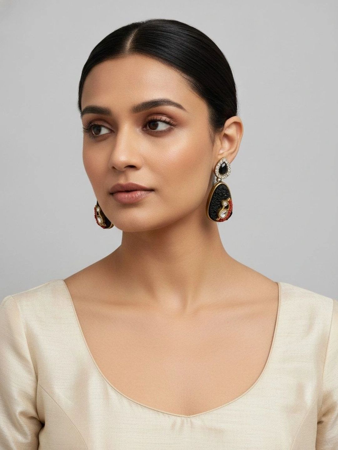 9ROCK Teardrop Shaped Drop Earrings-picture-47
