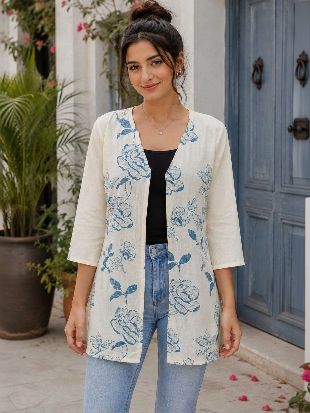 UNFAKENOW Women Printed Shrug-picture-41