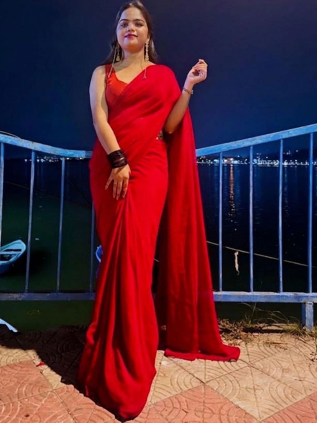 STYLETONE Poly Georgette Designer Saree-picture-10